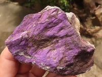 Natural Cobbed Purpurite Specimens  x 6 From Namibia - TopRock