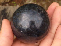 Polished Rare Iolite / Water Sapphire Spheres  x 4 From Northern Cape, South Africa - Toprock Gemstones and Minerals 