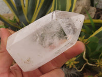 Polished Clear Quartz Crystal Points x 3 From Madagascar - TopRock