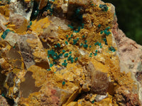 Natural Gorgeous Cabinet Dioptase Specimen, Deep Shiny Emerald Green Crystals On Calcite & Rouge Dolomite Matrix x 1 From Renneville Brazzaville, Congo - TopRock