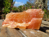 Natural New Sunset Orange Calcite Specimens  x 24 From Spitzkop, Namibia