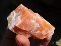 Natural New Sunset Orange Calcite Specimens  x 24 From Spitzkop, Namibia