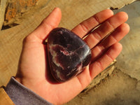 Polished Purple Lepidolite Free Forms  x 6 From Zimbabwe