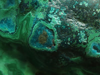 Polished Chrysocolla & Malachite Display Piece  x 1 From Kulukuluku, Congo - TopRock