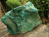 Polished Chrysocolla & Malachite Display Piece  x 1 From Kulukuluku, Congo - TopRock