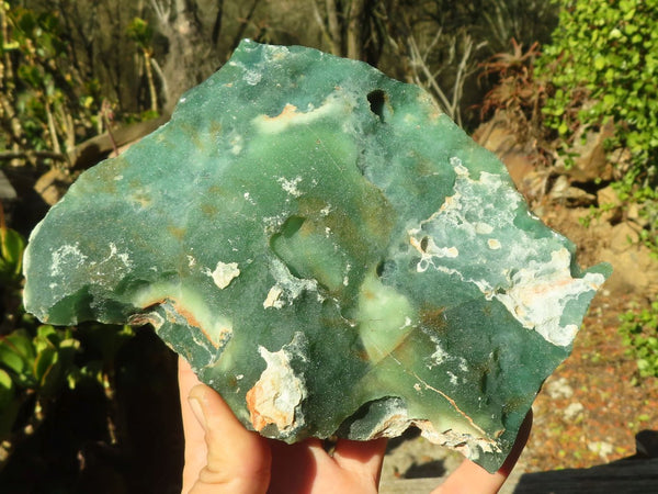 Natural Emerald Mtorolite Chrysoprase Specimens  x 2 From Zimbabwe