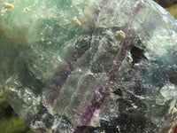 Natural Selected Watermelon Fluorite Cobbed Pieces x 4 From Uis, Namibia - TopRock