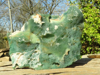 Natural Emerald Mtorolite Chrysoprase Specimens  x 2 From Zimbabwe