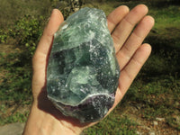 Natural Selected Watermelon Fluorite Cobbed Pieces x 4 From Uis, Namibia - TopRock