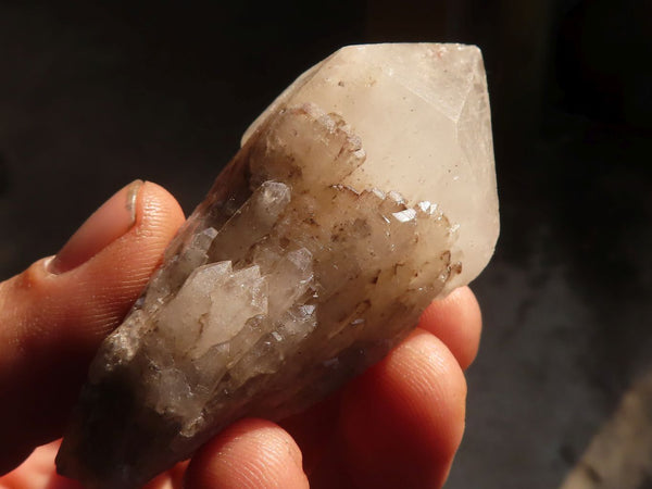 Natural Single Pineapple Candle Quartz Crystals  x 31 From Madagascar