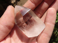 Polished Wispy Phantom Smokey Quartz Points  x 20 From Madagascar - TopRock