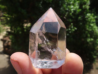 Polished Wispy Phantom Smokey Quartz Points  x 20 From Madagascar - TopRock