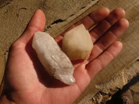 Natural Single Pineapple Candle Quartz Crystals  x 31 From Madagascar