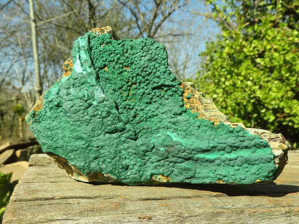 Natural Micro Botryoidal Crystalline Malachite Specimens  x 3 From Congo