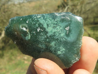 Polished Green Mtorolite Chrome / Emerald Chrysoprase Slices  x 35 From Mutorashanga, Zimbabwe - TopRock