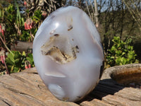 Polished Dendritic Agate Standing Free Form x 1 From Moralambo, Madagascar - Toprock Gemstones and Minerals 