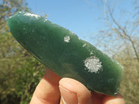 Polished Green Mtorolite Chrome / Emerald Chrysoprase Slices  x 35 From Mutorashanga, Zimbabwe - TopRock