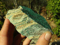 Natural Micro Botryoidal Crystalline Malachite Specimens  x 3 From Congo