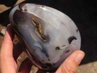 Polished Dendritic Agate Standing Free Form x 1 From Moralambo, Madagascar - Toprock Gemstones and Minerals 