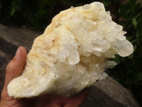 Natural Hematoid Tinted Quartz Clusters  x 2 From Madagascar - TopRock