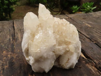 Natural Hematoid Tinted Quartz Clusters  x 2 From Madagascar - TopRock