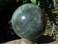 Polished Green Fuchsite Spheres x 4 From Madagascar - TopRock