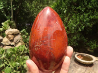 Polished Gorgeous Red Jasper Standing Free Forms  x 2 From Madagascar - TopRock