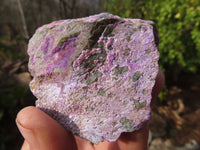 Natural Rough Stichtite & Serpentine Specimens x 12 From Barberton, South Africa