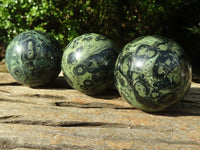 Polished Stromatolite / Kambamba Jasper Spheres  x 6 From Madagascar - TopRock