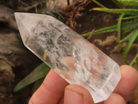 Polished Semi Optic Quartz Crystal Points x 12 From Madagascar - TopRock