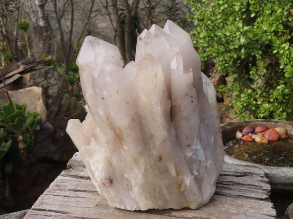 Natural Extra Large Quartz Cluster x 1 From Angola