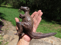 Polished Medium Dinosaur Carving x 1 From Zimbabwe - TopRock