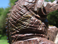 Polished Medium Dinosaur Carving x 1 From Zimbabwe - TopRock