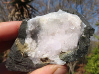 Natural Brandberg Quartz Matrix Specimens x 12 From Brandberg, Namibia