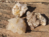 Natural Brandberg Quartz Matrix Specimens x 12 From Brandberg, Namibia