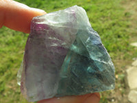 Natural Selected Watermelon Fluorite Cobbed Pieces x 24 From Uis, Namibia - TopRock