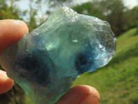 Natural Selected Watermelon Fluorite Cobbed Pieces x 24 From Uis, Namibia - TopRock