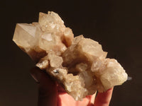 Natural Cascading Smokey Quartz Clusters x 2 From Luena, Congo