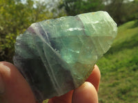 Natural Selected Watermelon Fluorite Cobbed Pieces x 24 From Uis, Namibia - TopRock