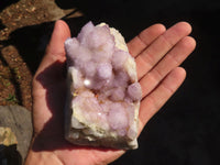 Natural Spirit Amethyst Quartz Clusters  x 2 From Boekenhouthoek, South Africa - Toprock Gemstones and Minerals 