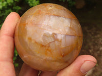 Polished Gorgeous Peach Moonstone Spheres  x 6 From Madagascar - Toprock Gemstones and Minerals 