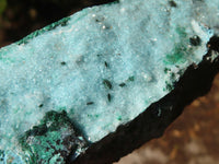 Natural Blue Chrysocolla With Malachite Dolomite Specimens x 5 from Congo