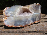 Natural Amethyst In Basalt Geode Specimens  x 12 From Zululand, South Africa - TopRock