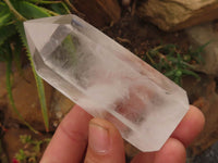 Polished Clear Quartz Crystal Points x 6 From Madagascar - TopRock