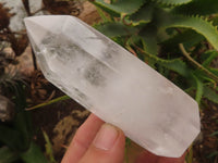 Polished Clear Quartz Crystal Points x 6 From Madagascar - TopRock