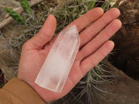 Polished Clear Quartz Crystal Points x 6 From Madagascar - TopRock