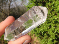 Polished Semi Optic Double Terminated Quartz Points x 12 From Madagascar