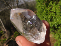 Polished Semi Optic Double Terminated Quartz Points x 12 From Madagascar