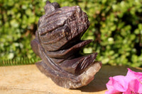 Polished Mating African Crow Lepidolite Carving  x 1 From Zimbabwe - TopRock