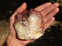 Natural Red Hematoid Phantom Quartz Clusters  x 4 From Zimbabwe - TopRock